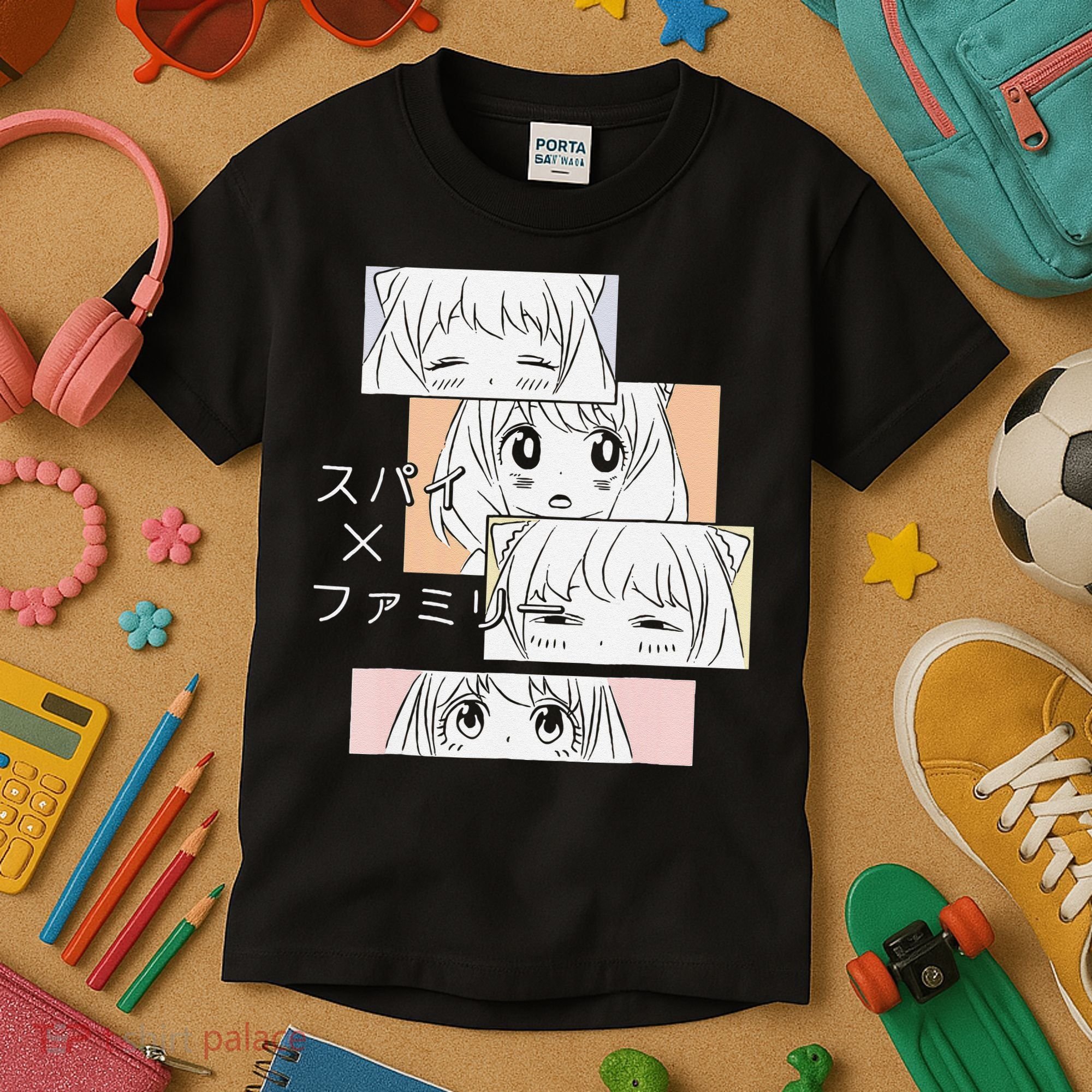 Kawaii Cute Anya Family x Spy  Kids T-Shirt