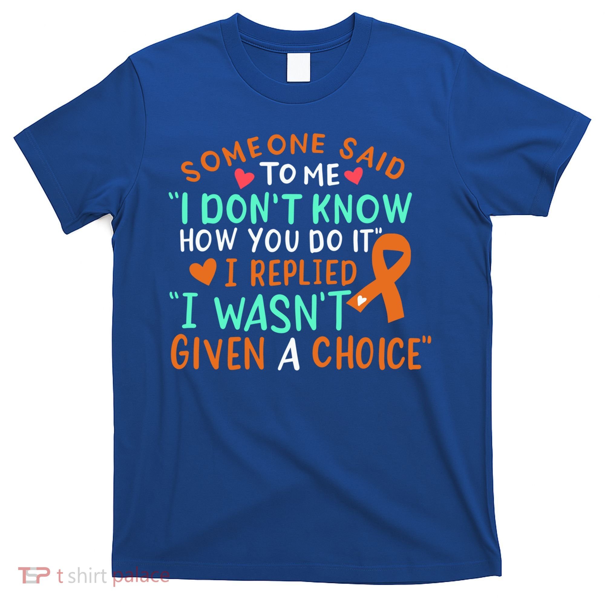 Kidney Cancer Awareness Ribbon Orange Fighter Chemo Cute Gift T-Shirt