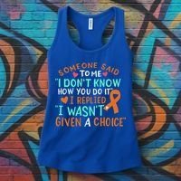 Kidney Cancer Awareness Ribbon Orange Fighter Chemo Cute Gift Women's Tank Top thumb 3