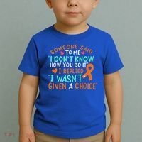 Kidney Cancer Awareness Ribbon Orange Fighter Chemo Cute Gift Toddler T-Shirt thumb 2