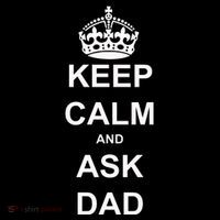 Keep Calm And Ask Dad Doggie Tank thumb 4