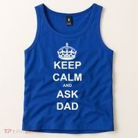 Keep Calm And Ask Dad Tank Top thumb 2