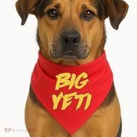 Kansas City Big Yeti USA-Made Doggie Bandana thumb 1