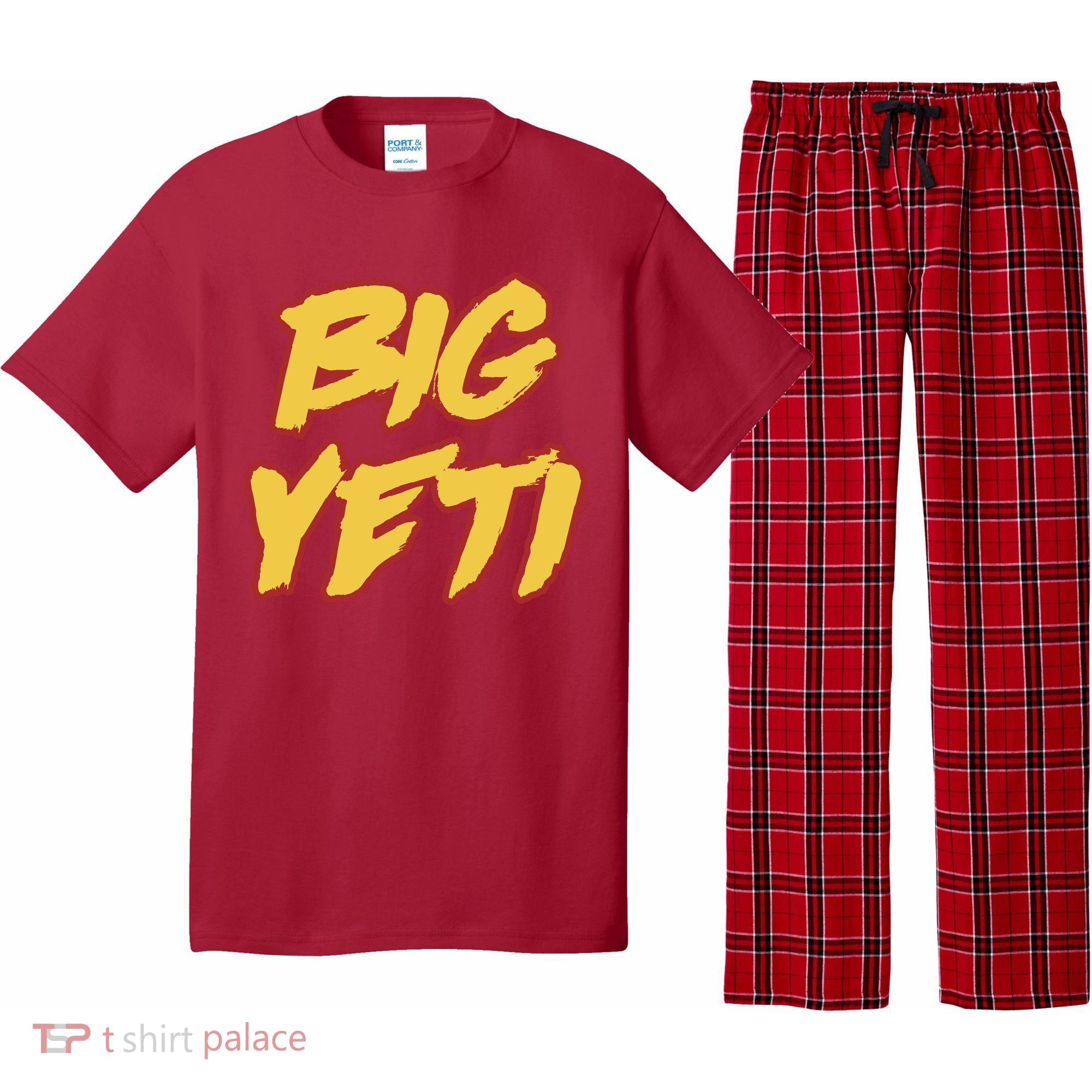 Kansas City Big Yeti Pajama Set