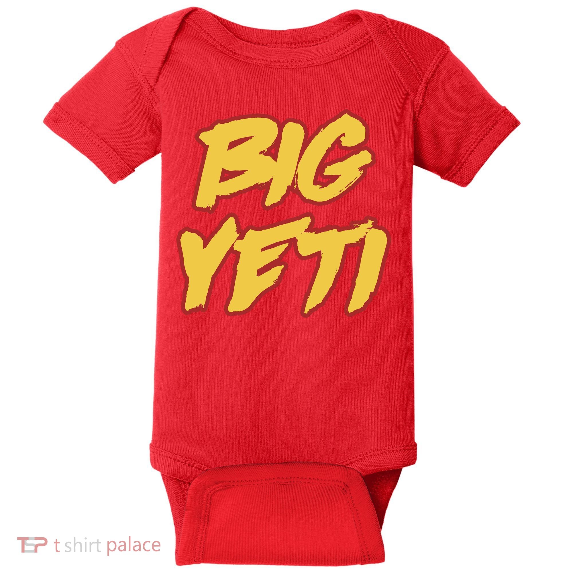 Kansas City Big Yeti Baby Bodysuit