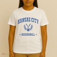 Kansas City Baseball Vintage G.A.M.E.D.A.Y Retro Baseball Lover T-Shirt thumb 4