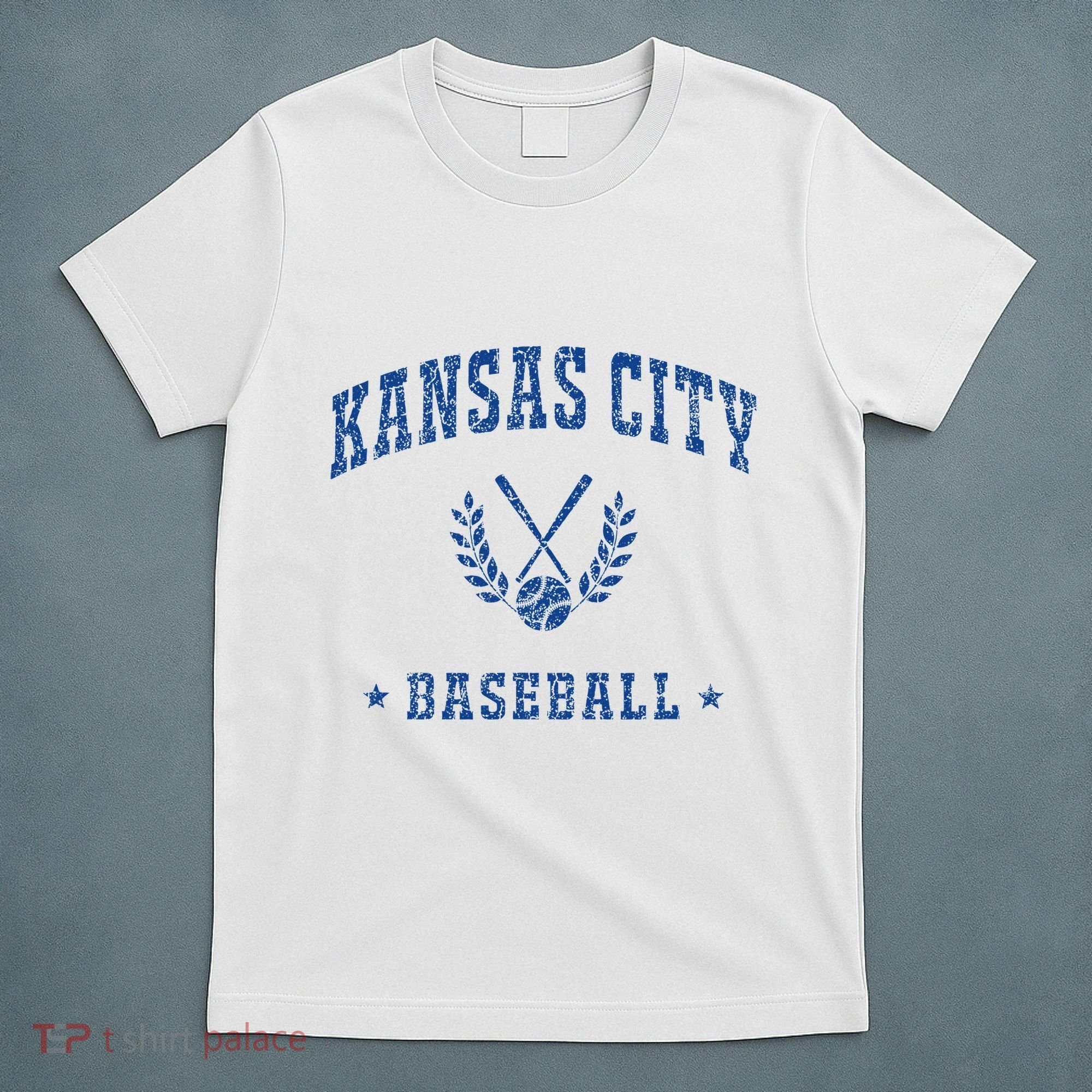 Kansas City Baseball Vintage G.A.M.E.D.A.Y Retro Baseball Lover T-Shirt