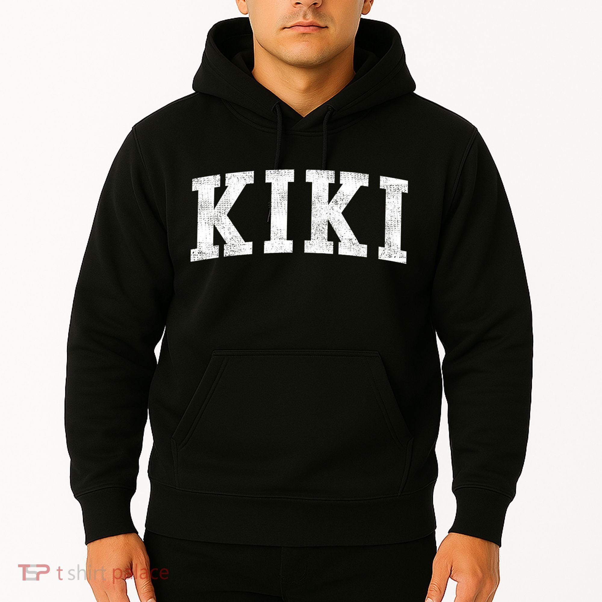 Kiki Classic Bold Font Kiki Birthday Gift Hoodie