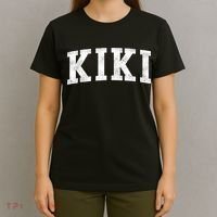 Kiki Classic Bold Font Kiki Birthday Gift T-Shirt thumb 4