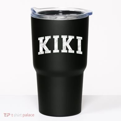 Kiki Classic Bold Font Kiki Birthday Gift Tumbler
