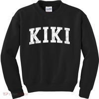 Kiki Classic Bold Font Kiki Birthday Gift Kids Sweatshirt thumb 0