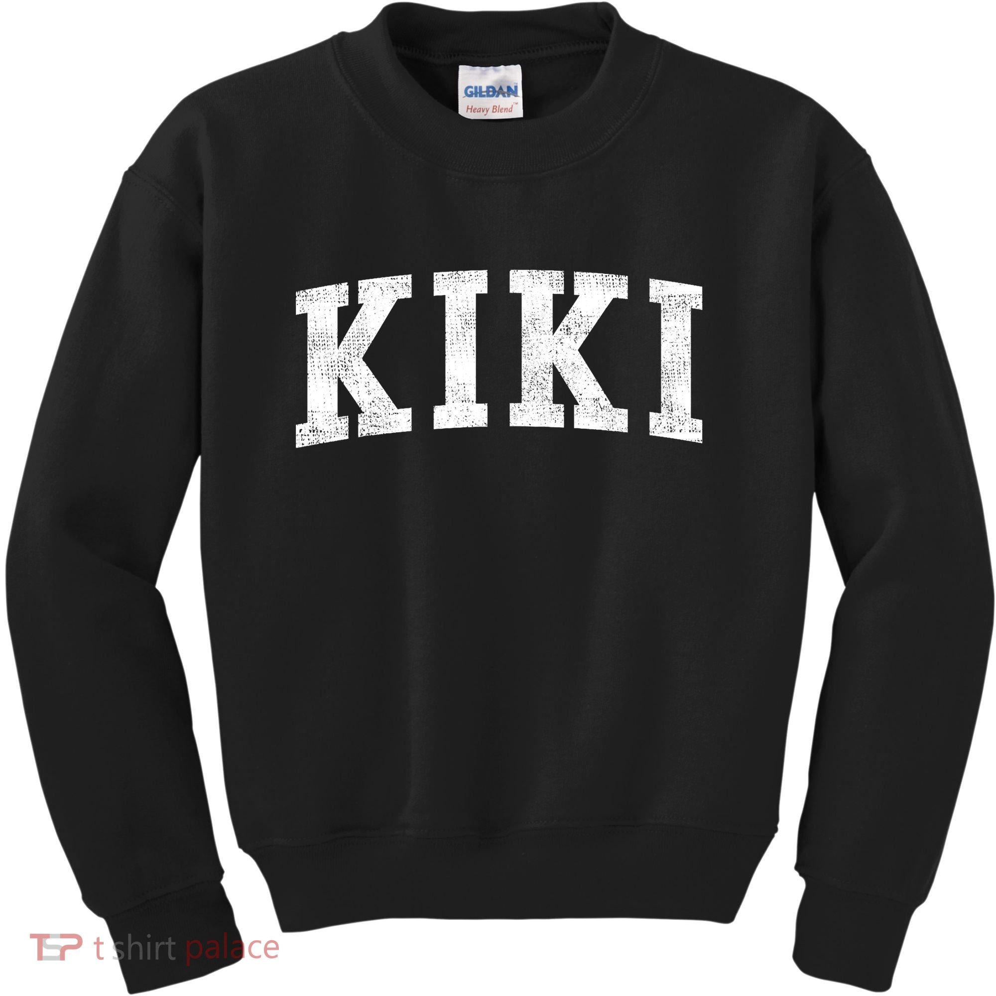 Kiki Classic Bold Font Kiki Birthday Gift Kids Sweatshirt