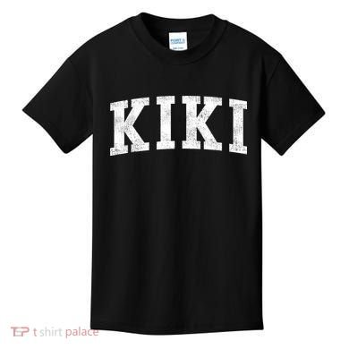 Kiki Classic Bold Font Kiki Birthday Gift Kids T-Shirt