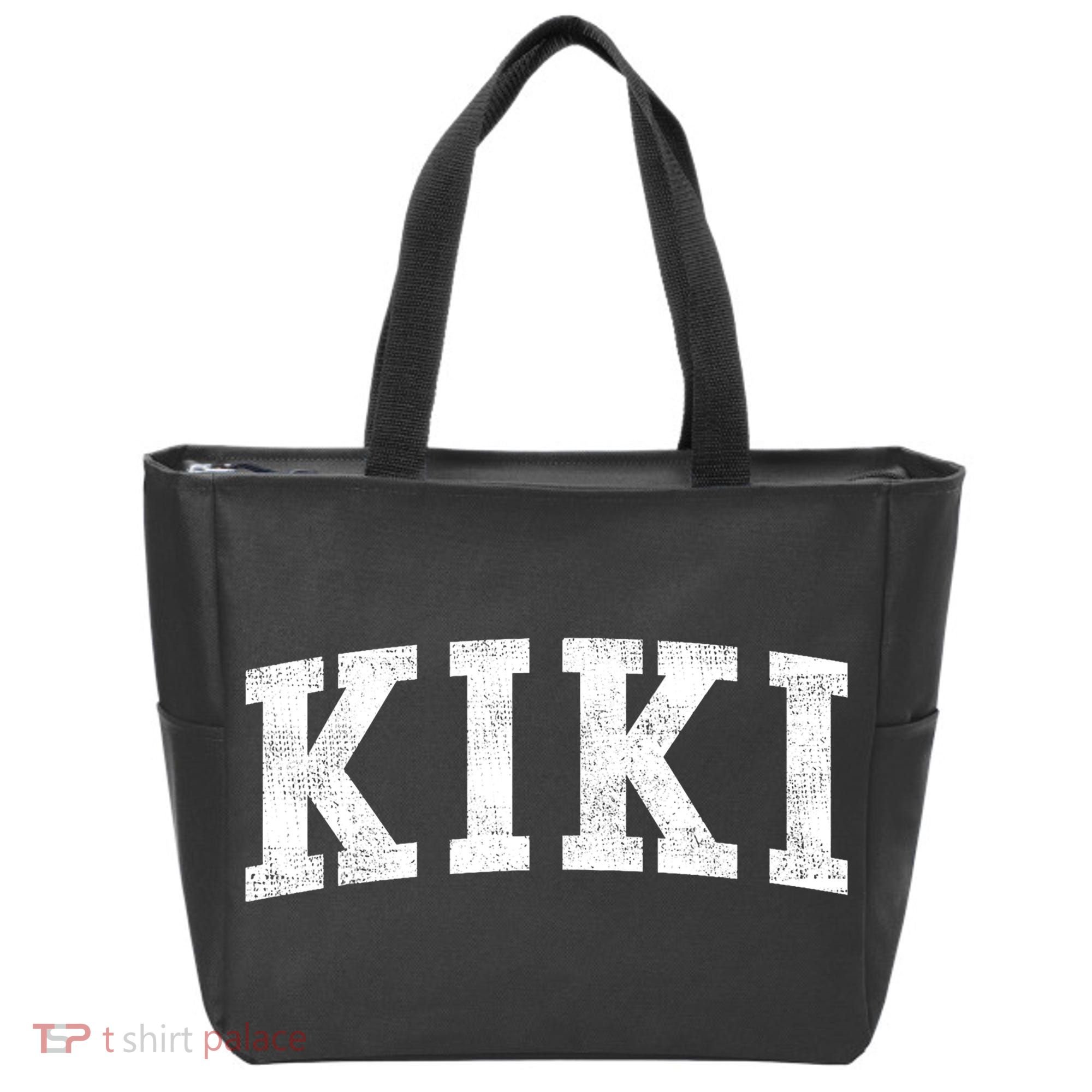 Kiki Classic Bold Font Kiki Birthday Gift Tote Bag