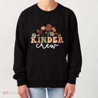 Kinder Crew Back To School Kindergarten Teacher Kinder Garten Women's Sweatshirt thumb 0