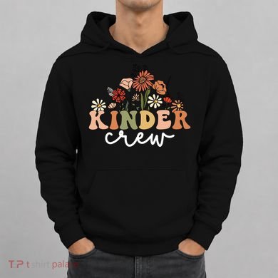 Kinder Crew Back To School Kindergarten Teacher Kinder Garten Hoodie