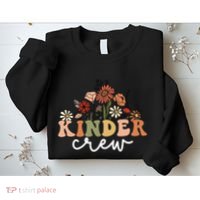 Kinder Crew Back To School Kindergarten Teacher Kinder Garten Sweatshirt thumb 2