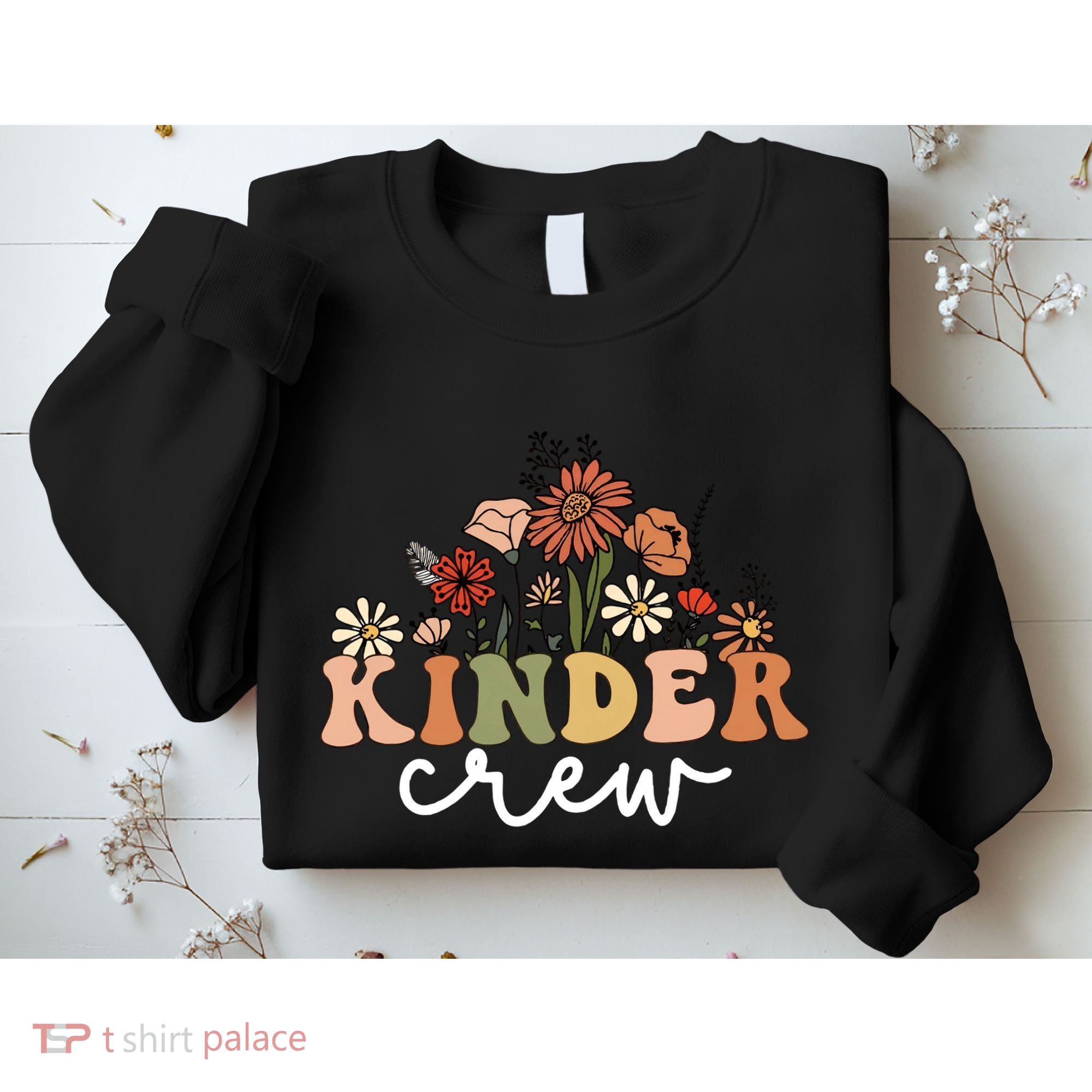 Kinder Crew Back To School Kindergarten Teacher Kinder Garten Sweatshirt