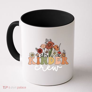 Kinder Crew Back To School Kindergarten Teacher Kinder Garten Coffee Mug