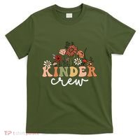 Kinder Crew Back To School Kindergarten Teacher Kinder Garten T-Shirt thumb 0