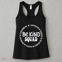 Kids Children Be Kind Squad We Wear Orange For Unity Day Women's Tank Top thumb 3