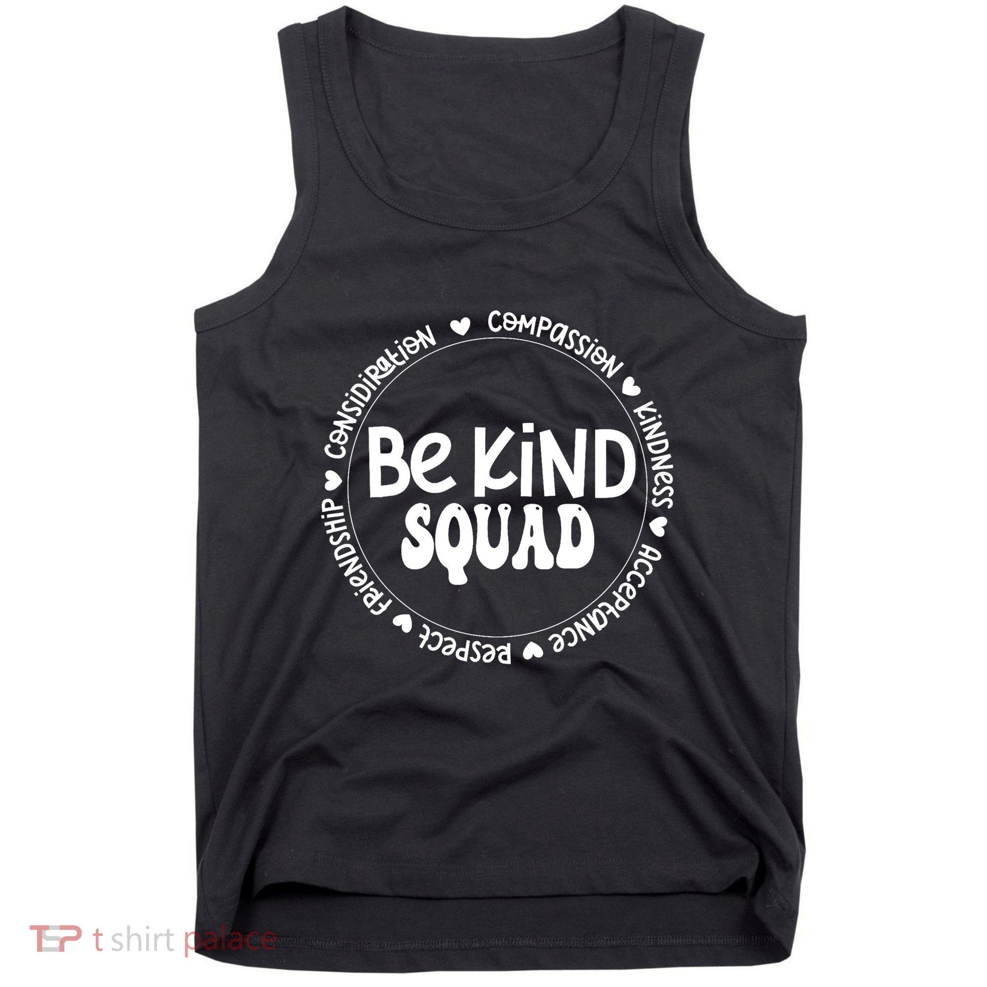 Kids Children Be Kind Squad We Wear Orange For Unity Day Tank Top