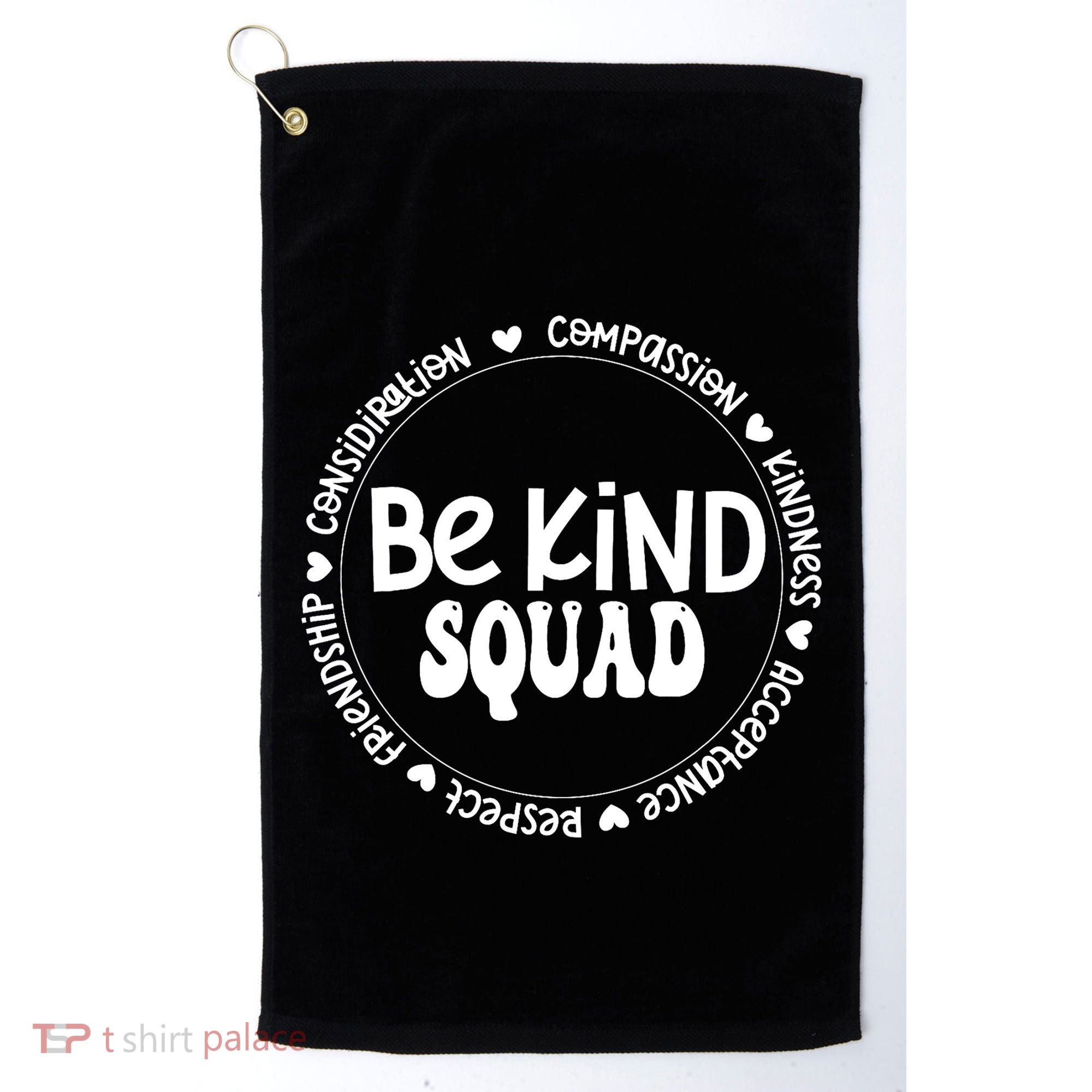 Kids Children Be Kind Squad We Wear Orange For Unity Day Golf Towel