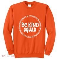 Kids Children Be Kind Squad We Wear Orange For Unity Day Sweatshirt thumb 0