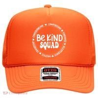Kids Children Be Kind Squad We Wear Orange For Unity Day Hat thumb 0