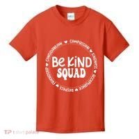 Kids Children Be Kind Squad We Wear Orange For Unity Day Kids T-Shirt thumb 0