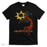 Kokopelli Concert Cool Fashion Native American T-Shirt thumb 0