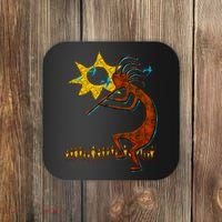Kokopelli Concert Cool Fashion Native American Coaster thumb 0