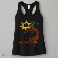 Kokopelli Concert Cool Fashion Native American Women's Tank Top thumb 3