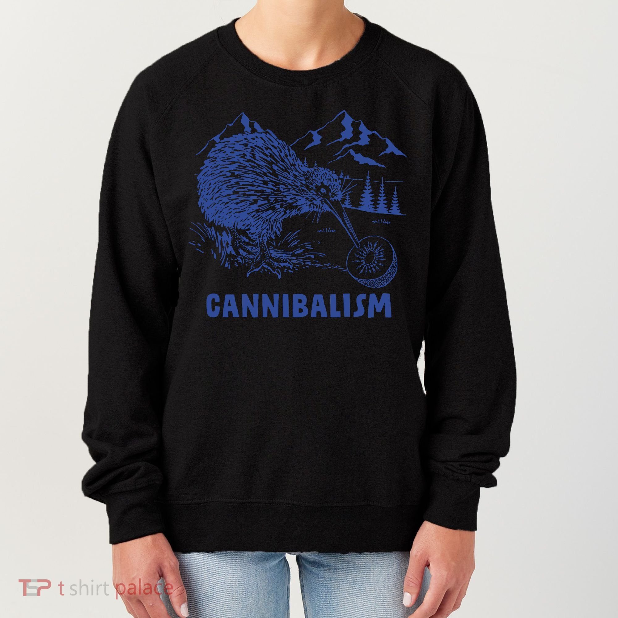 Kiwi Cannibal Cannibalism Women's Sweatshirt