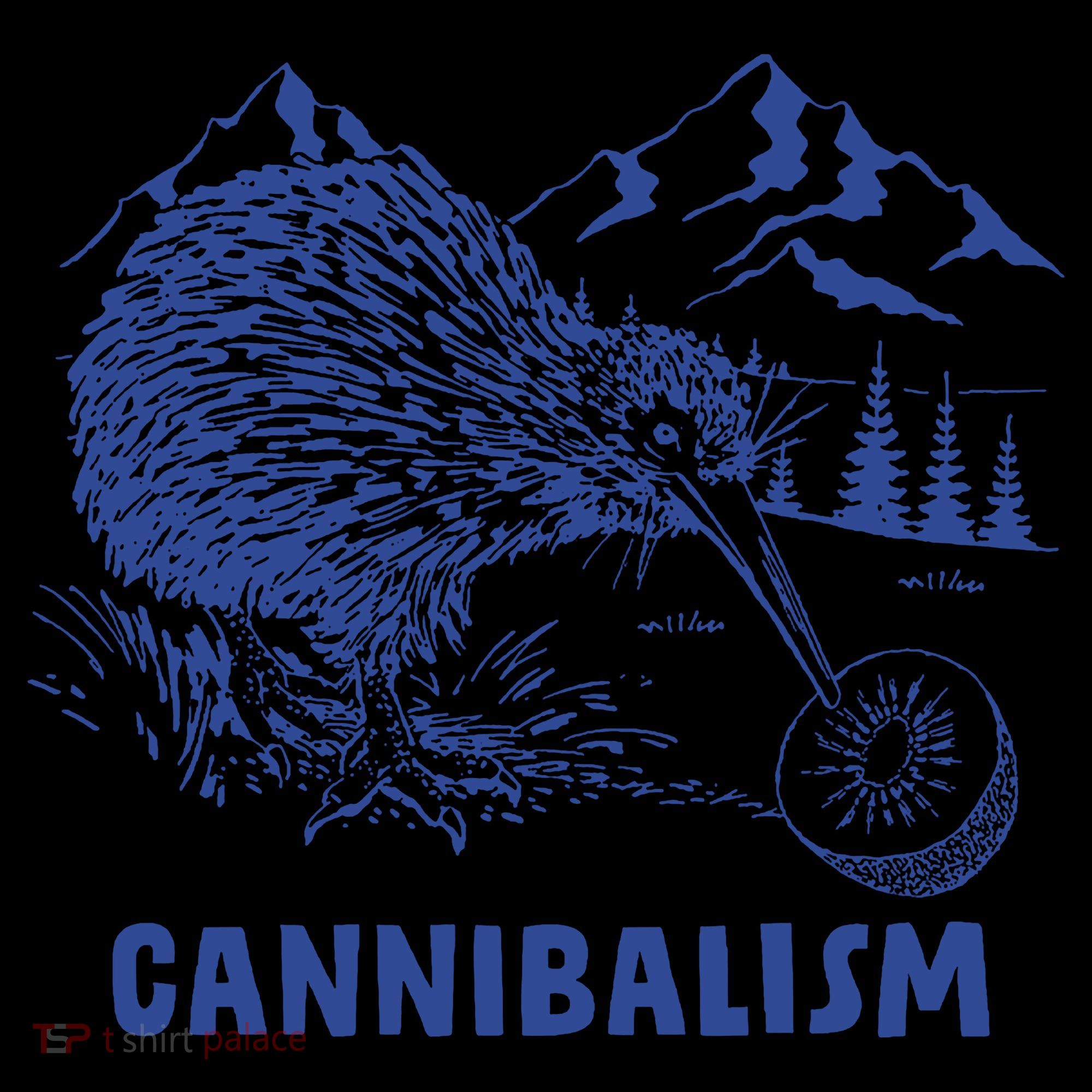 Kiwi Cannibal Cannibalism Backpack