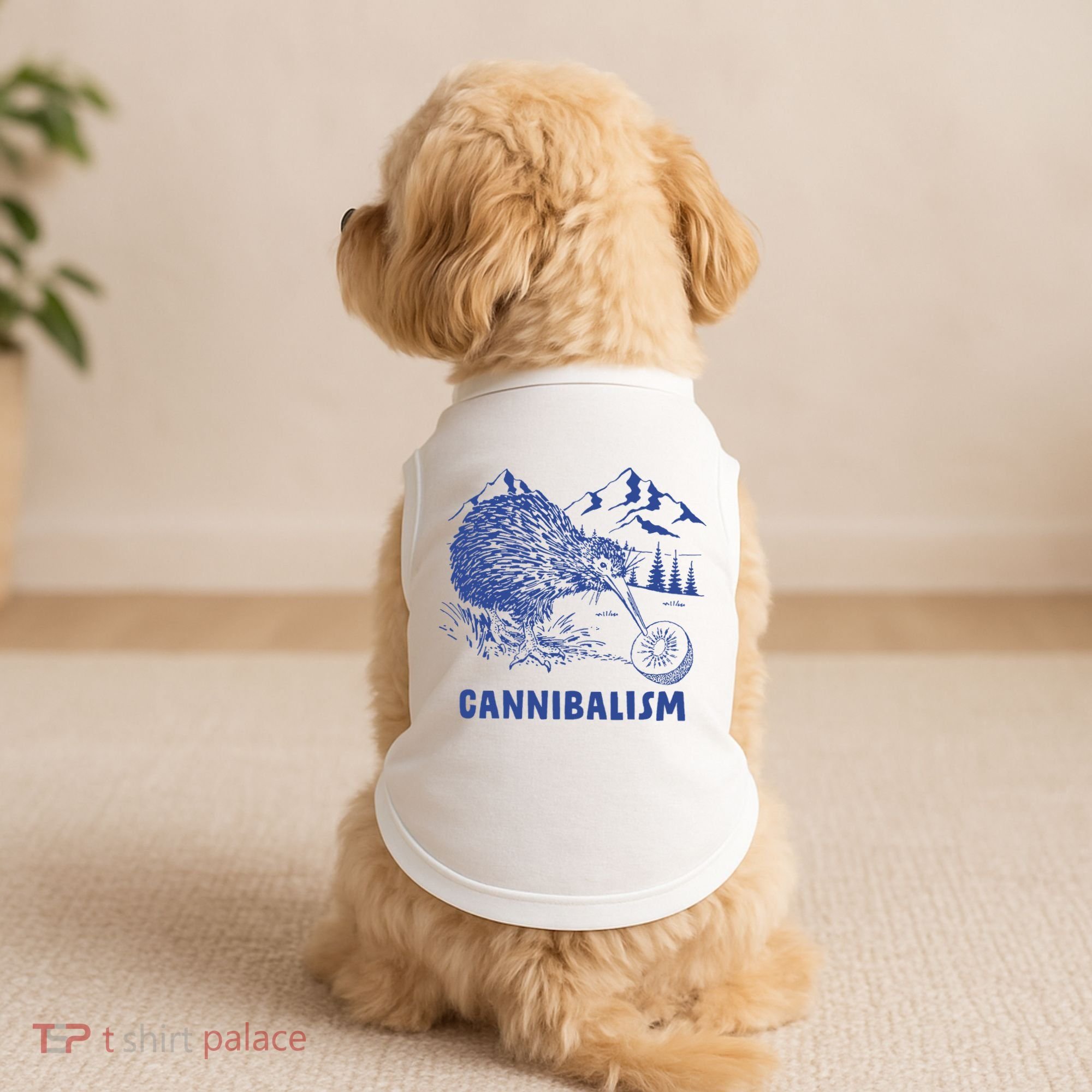 Kiwi Cannibal Cannibalism Doggie Tank