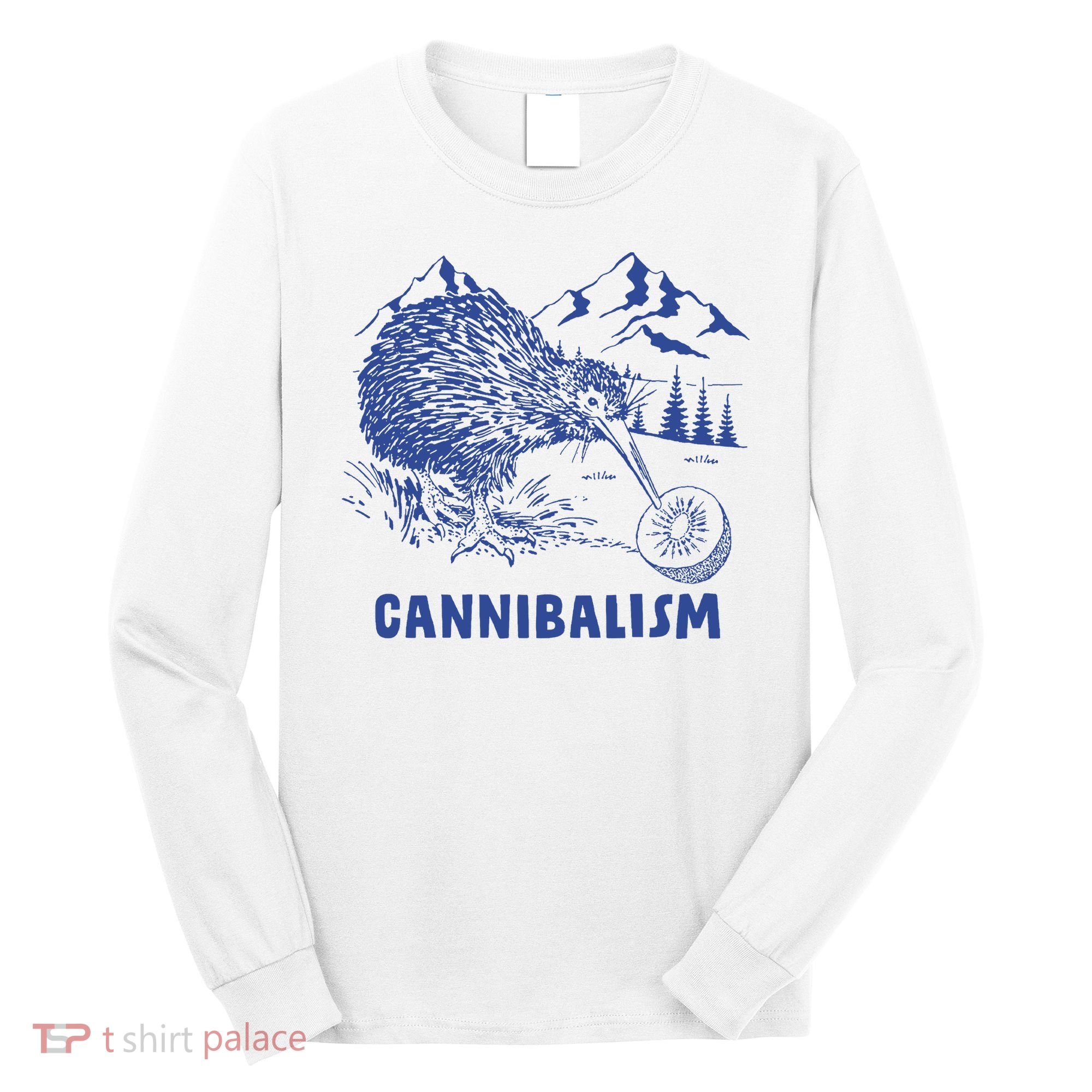 Kiwi Cannibal Cannibalism Long Sleeve Shirt