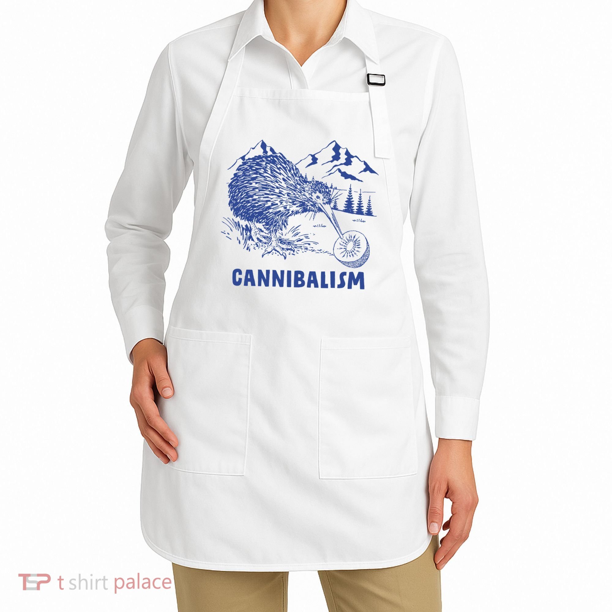 Kiwi Cannibal Cannibalism Apron