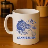 Kiwi Cannibal Cannibalism Coffee Mug thumb 4