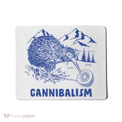 Kiwi Cannibal Cannibalism Mousepad