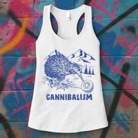 Kiwi Cannibal Cannibalism Women's Tank Top thumb 3