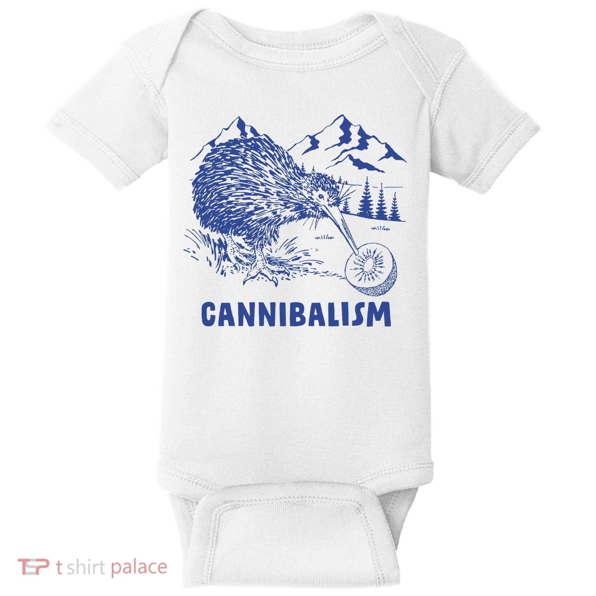Kiwi Cannibal Cannibalism Baby Bodysuit