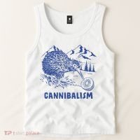 Kiwi Cannibal Cannibalism Tank Top thumb 2