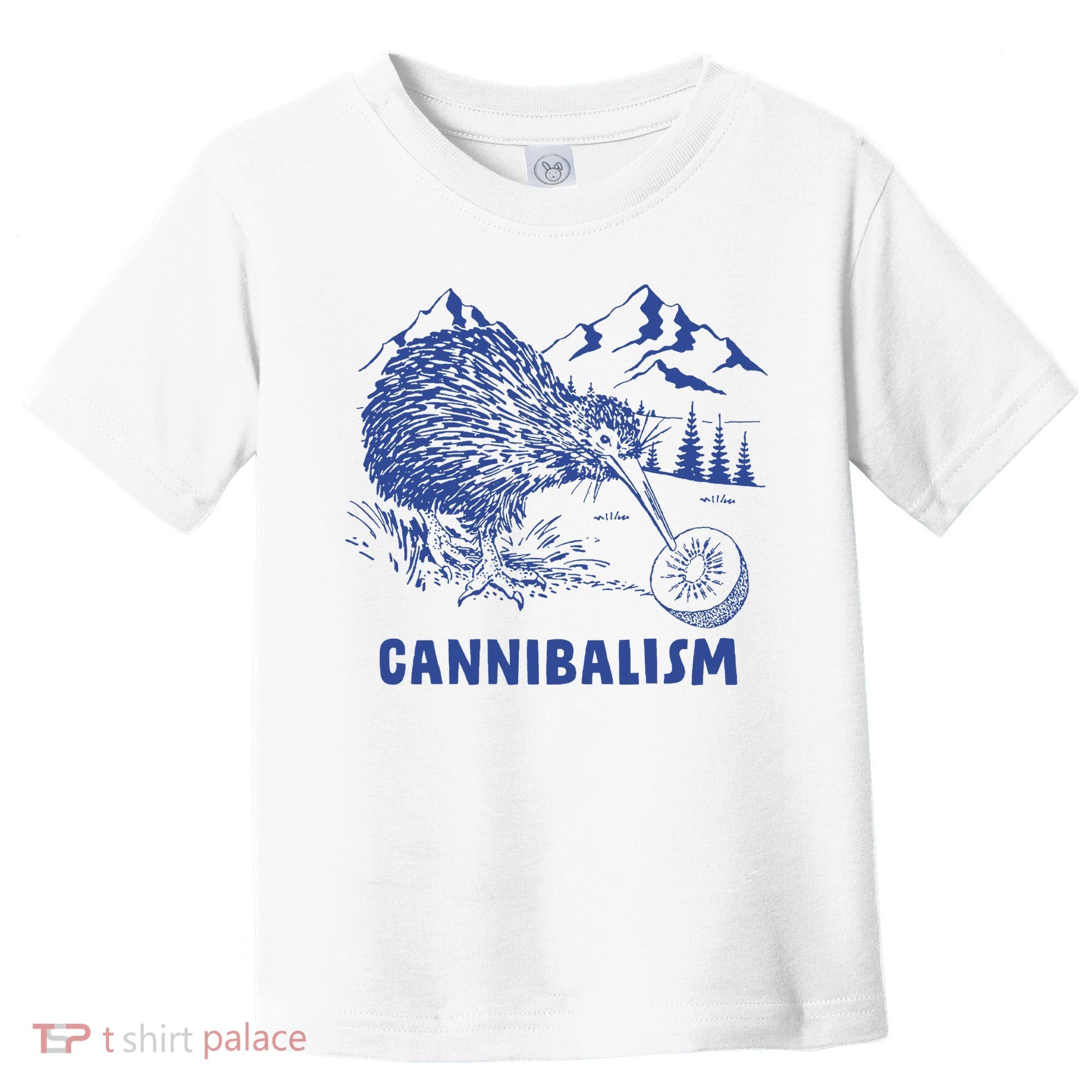 Kiwi Cannibal Cannibalism Toddler T-Shirt