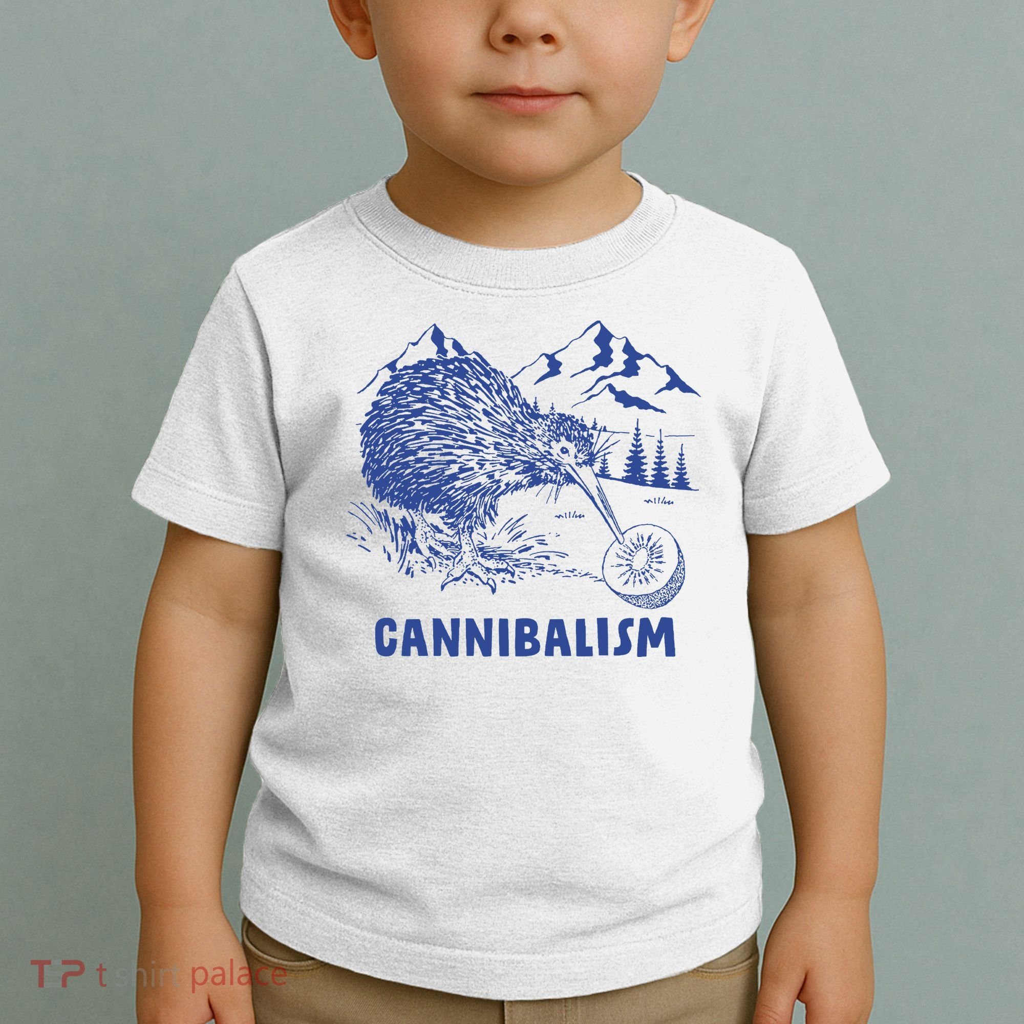 Kiwi Cannibal Cannibalism Toddler T-Shirt