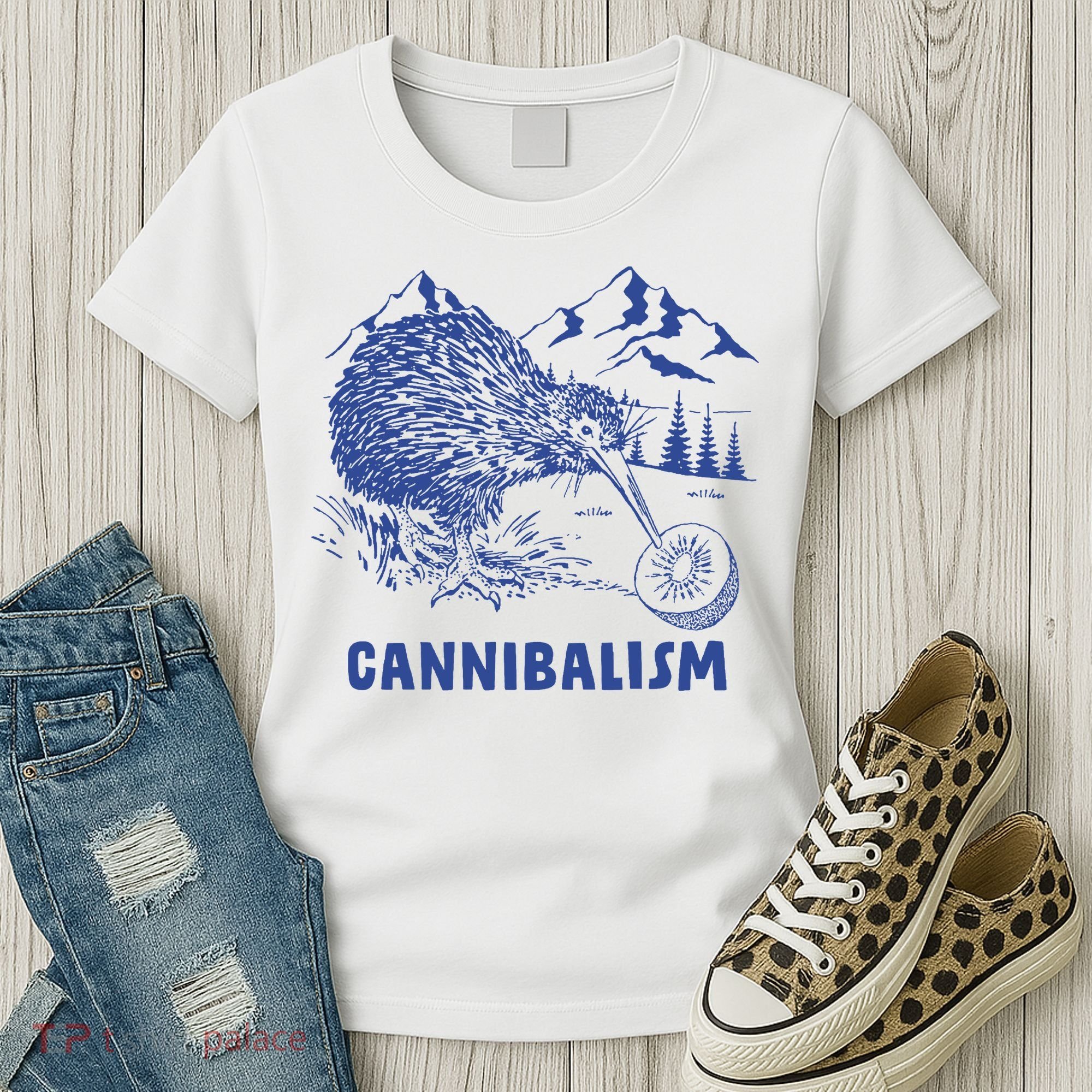 Kiwi Cannibal Cannibalism Women's T-Shirt