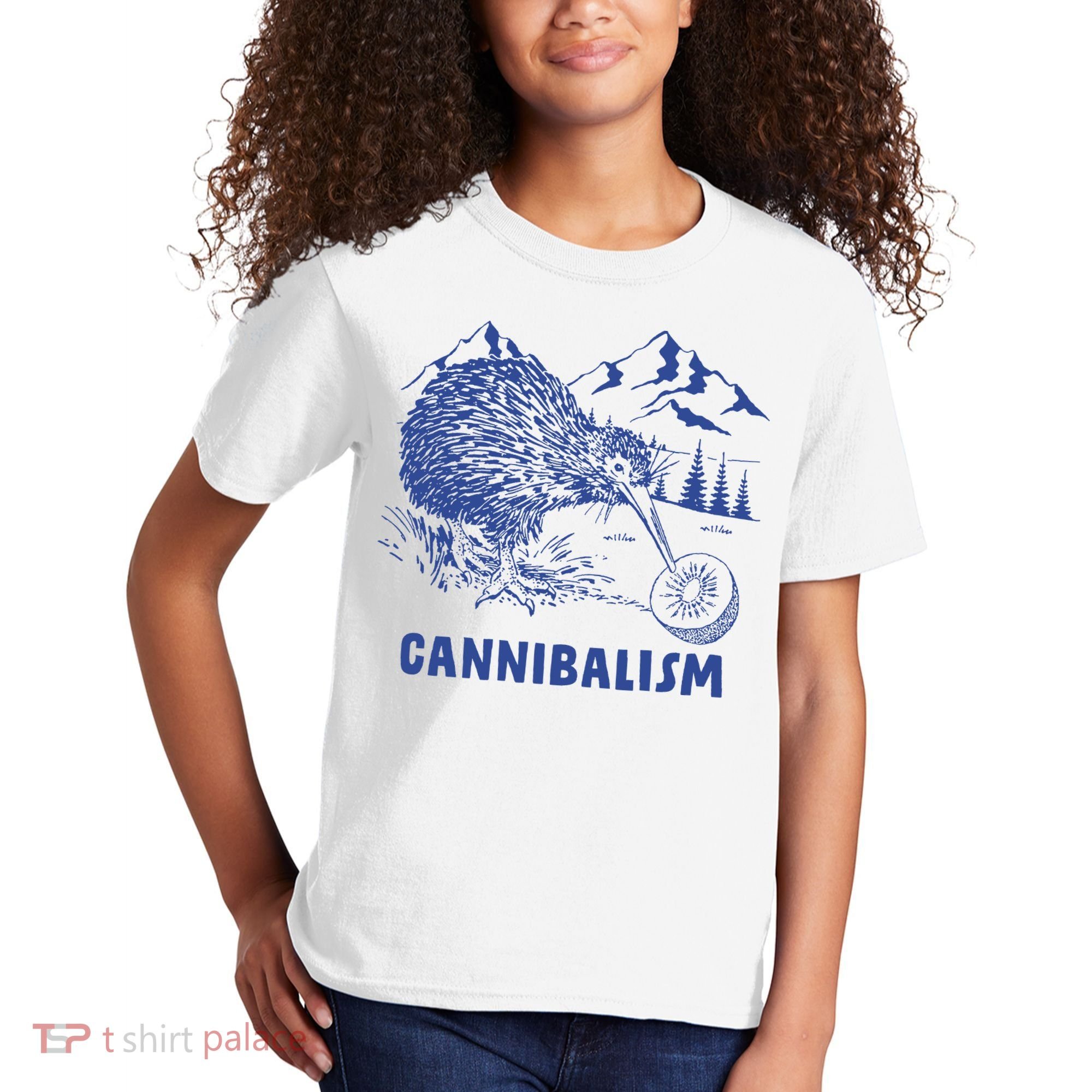 Kiwi Cannibal Cannibalism Kids T-Shirt