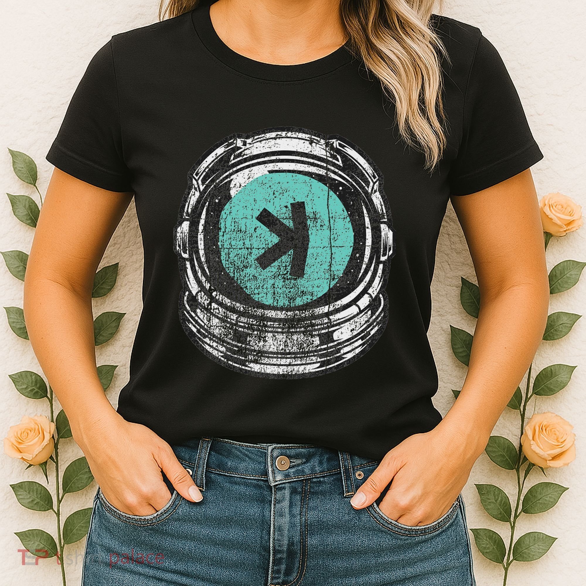 Kaspa Crypto Coin Bullrun 2024 Freedom Cryptocurrency Women's T-Shirt