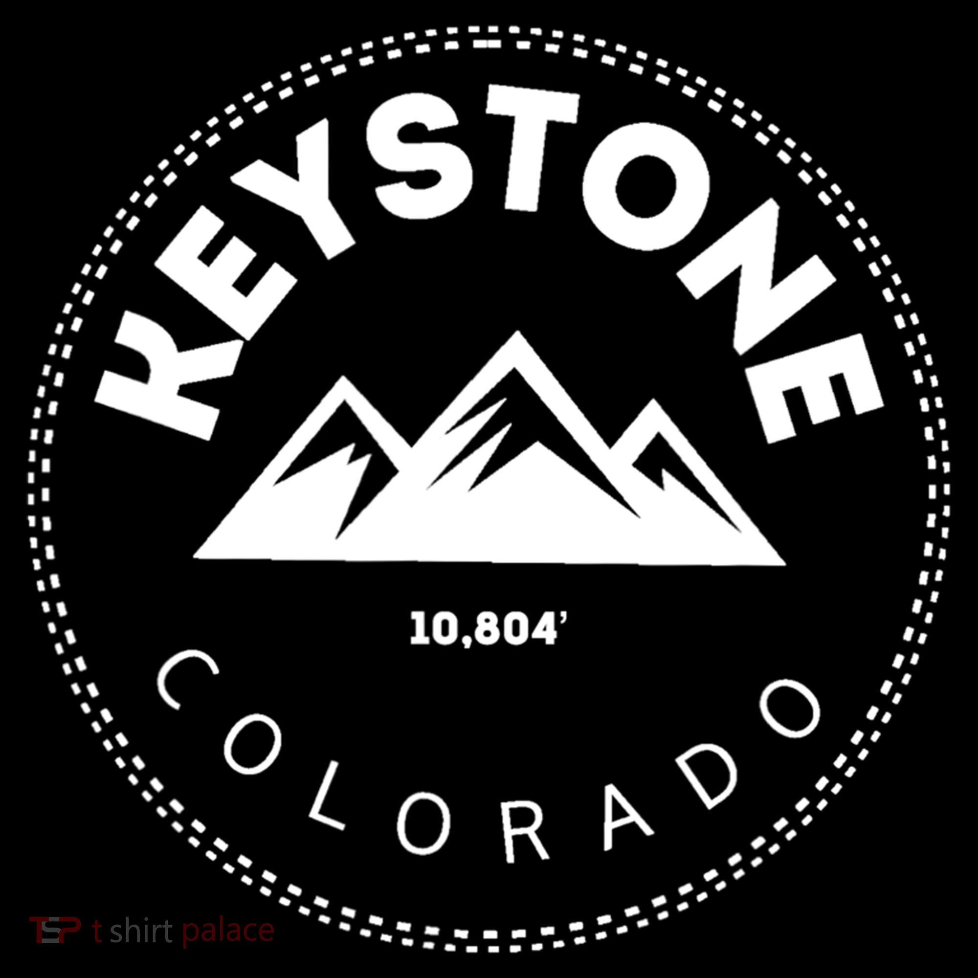 Keystone Colorado CO Mountain Town Funny Gift Elevated CO Skiing Gift T-Shirt