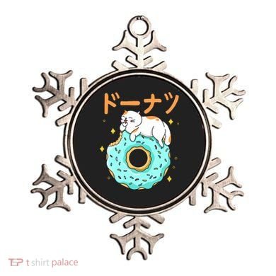 Kawaii Cat Donut Ornament